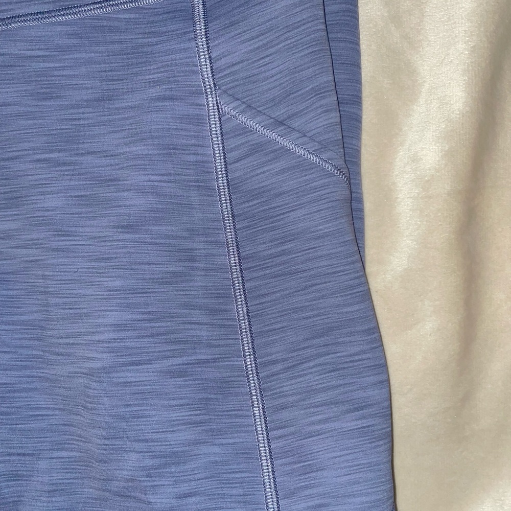 Lululemon Invigorate Heather Periwinkle 25” Leggings - Picture 5 of 7